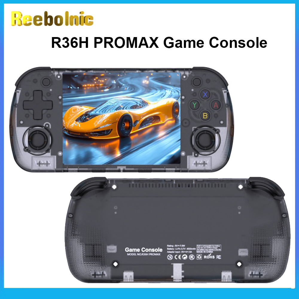 Gaming Console Old - Reebolnic R36H PROMAX Handheld Game Console