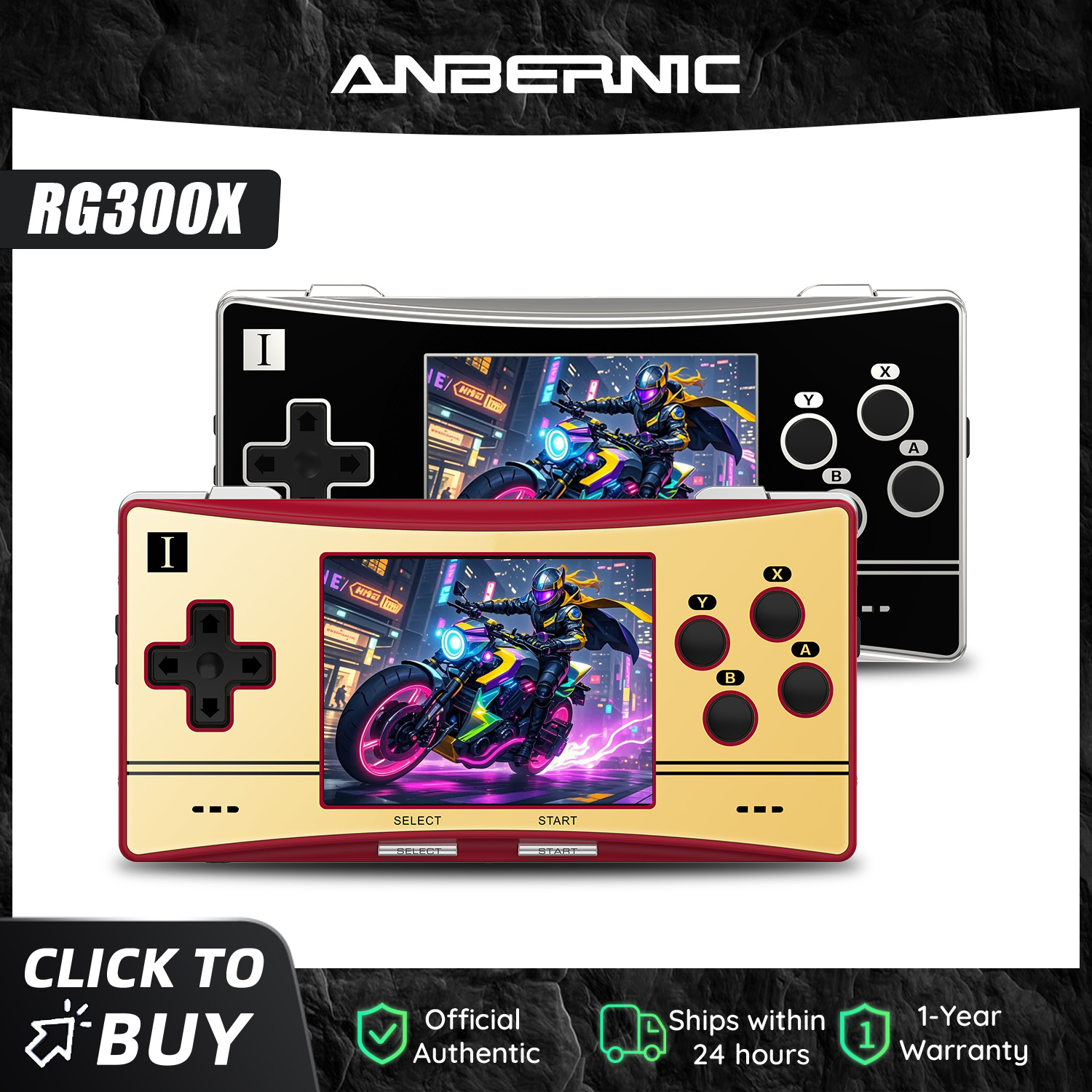 Gaming Console Under 5000 - New Anbernic RG300X Retro Portable Game