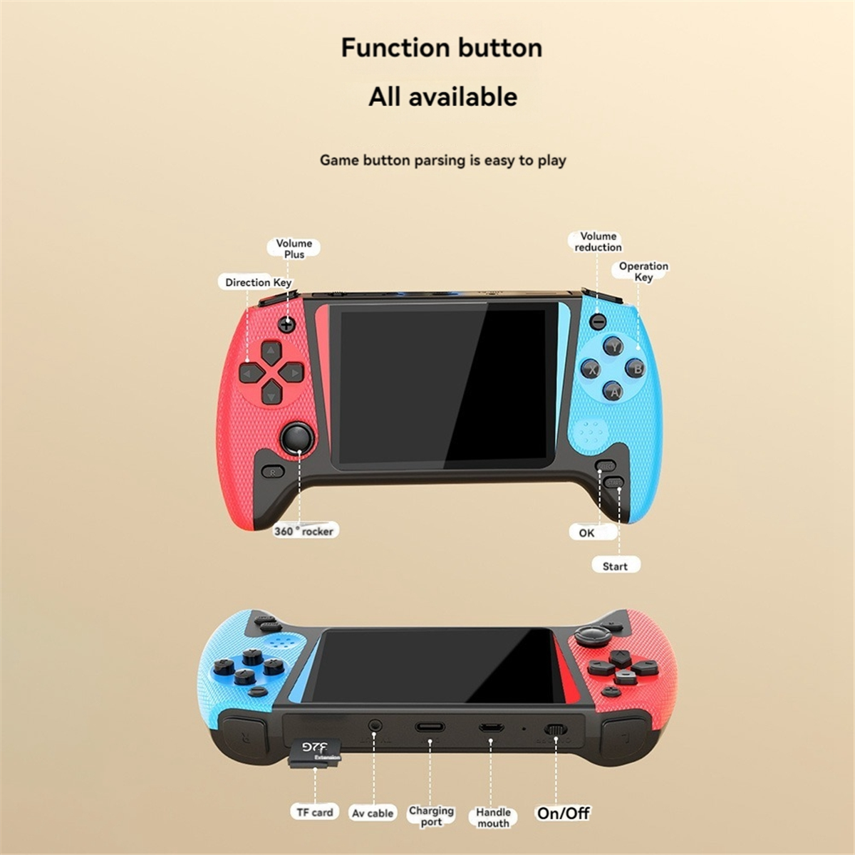 Practical Handheld Video Game  - Gaming Console For 10 Year Old ulasan dan harga