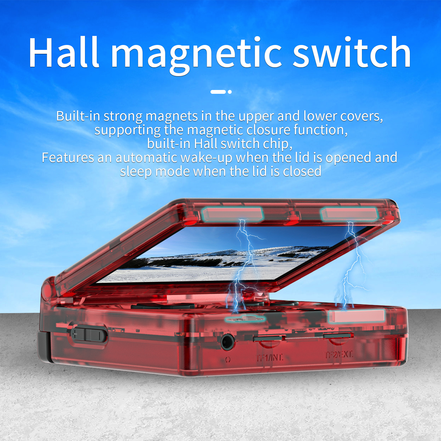 ANBERNIC NEW RG35XXSP Flip Han - Gaming Console Old ulasan dan harga