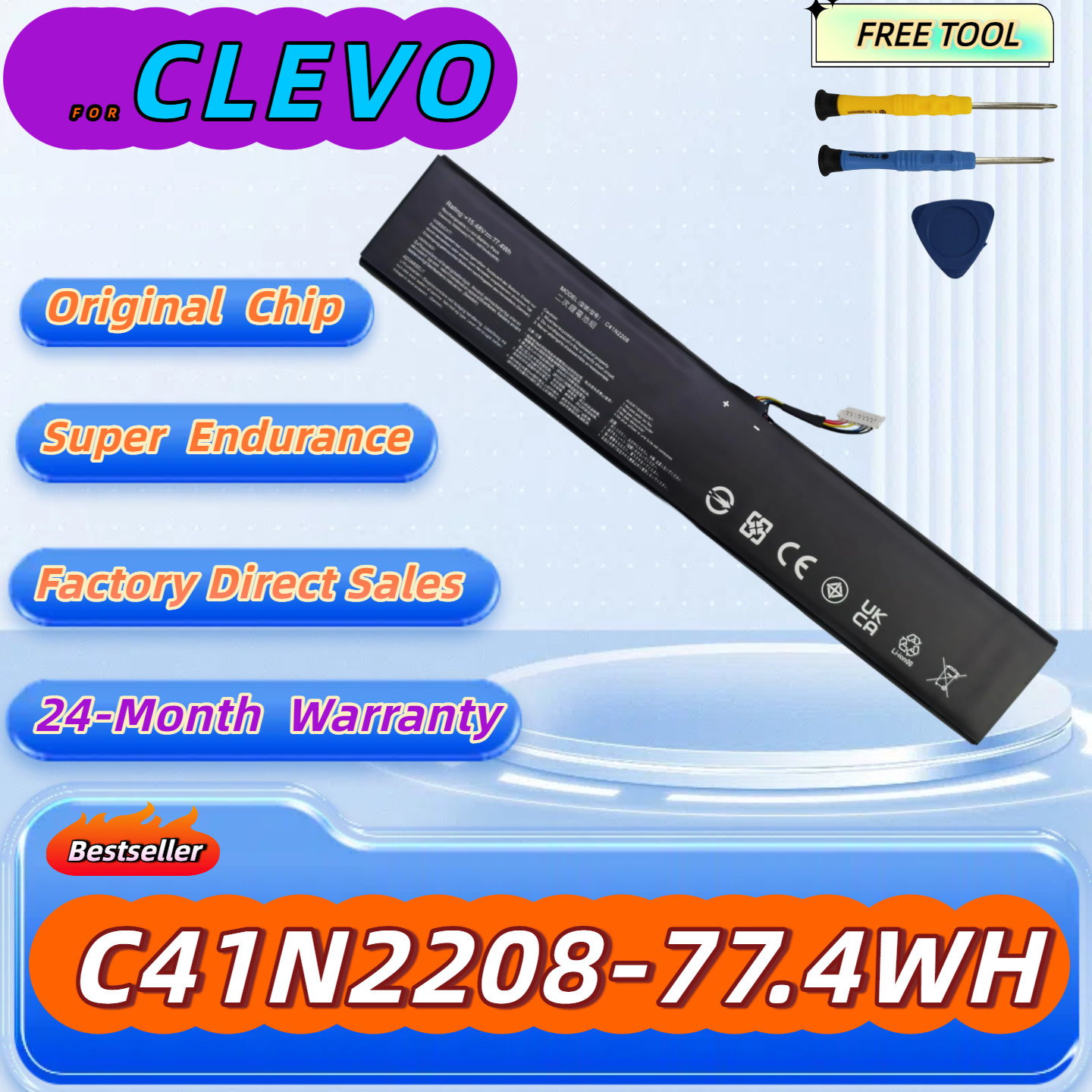 C41N2208 Laptop Battery For AS - Laptop Gaming Console ulasan dan harga