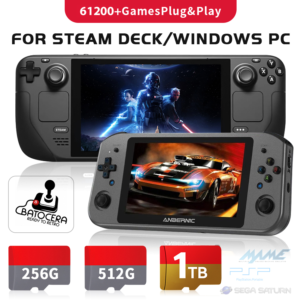 1TB Latest Batocera 39 OS TF G - Laptop Gaming Console ulasan dan harga