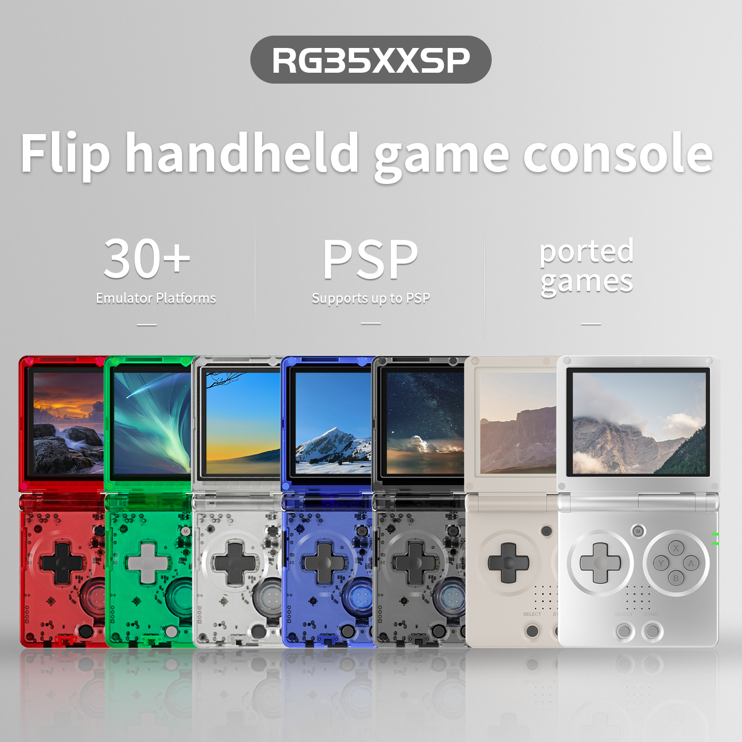 ANBERNIC RG35XXSP Portable Fli - Gaming Console Under 5000 ulasan dan harga