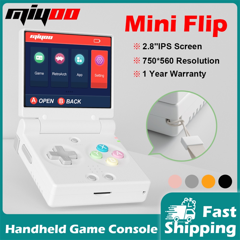 MIYOO Mini Flip Handheld Game  - Gaming Console Under 5000 ulasan dan harga