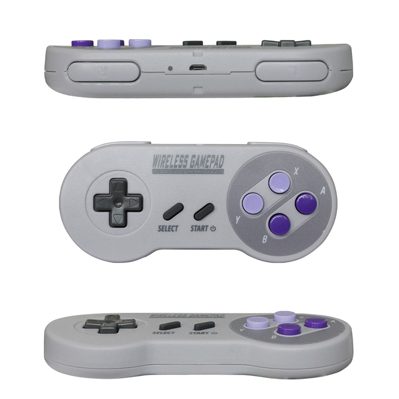 2.4G Purple Game Controller Jo - Gaming Console Mario ulasan dan harga