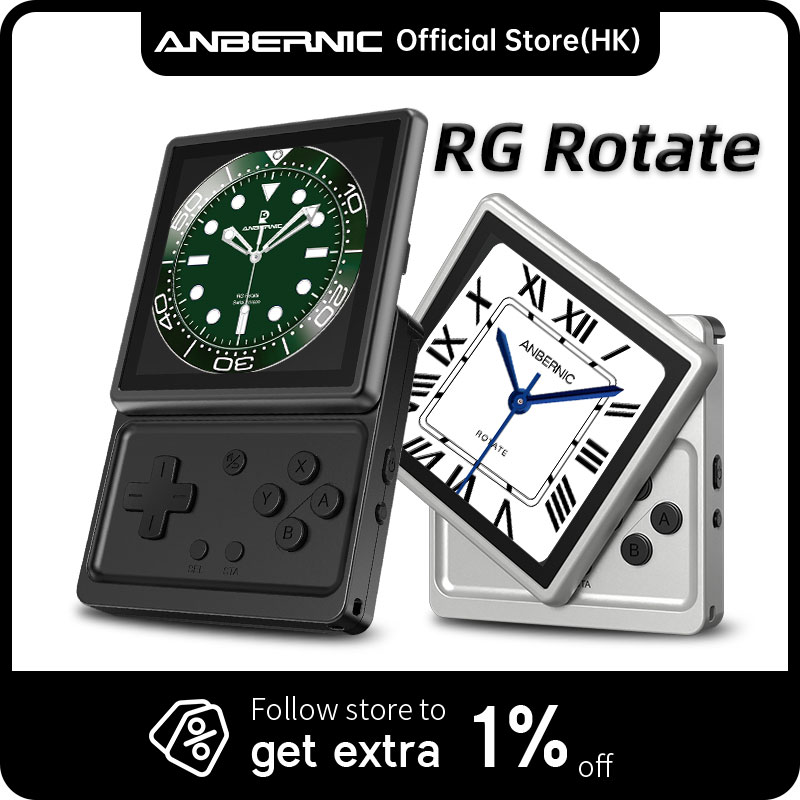 ANBERNIC RG Rotate Retro Handh - Gaming Console Old ulasan dan harga