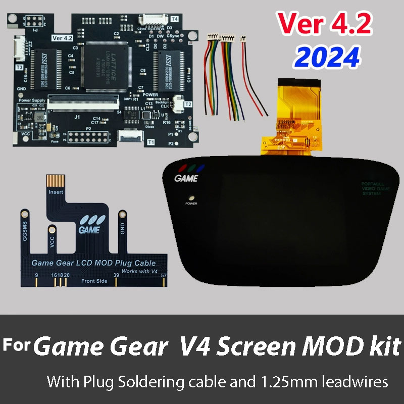 New V4.2 LCD Screen Full Fit I - Gaming Console Display ulasan dan harga