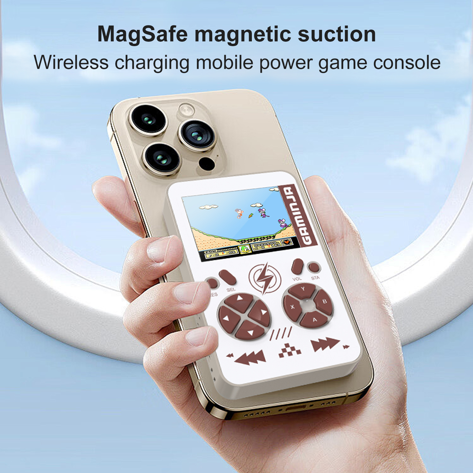 GAMINJA PB05 Mini Handheld Gam - Gaming Console Under 5000 ulasan dan harga