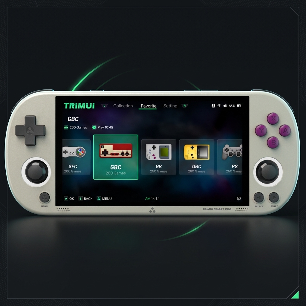 Trimui Smart Pro Retro Gaming  - Gaming Console Under 5000 ulasan dan harga