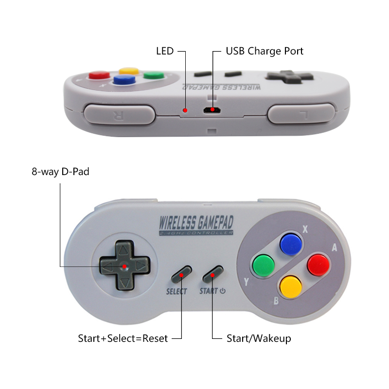 2 Reciever Wireless Colorful B - Gaming Console Mario ulasan dan harga