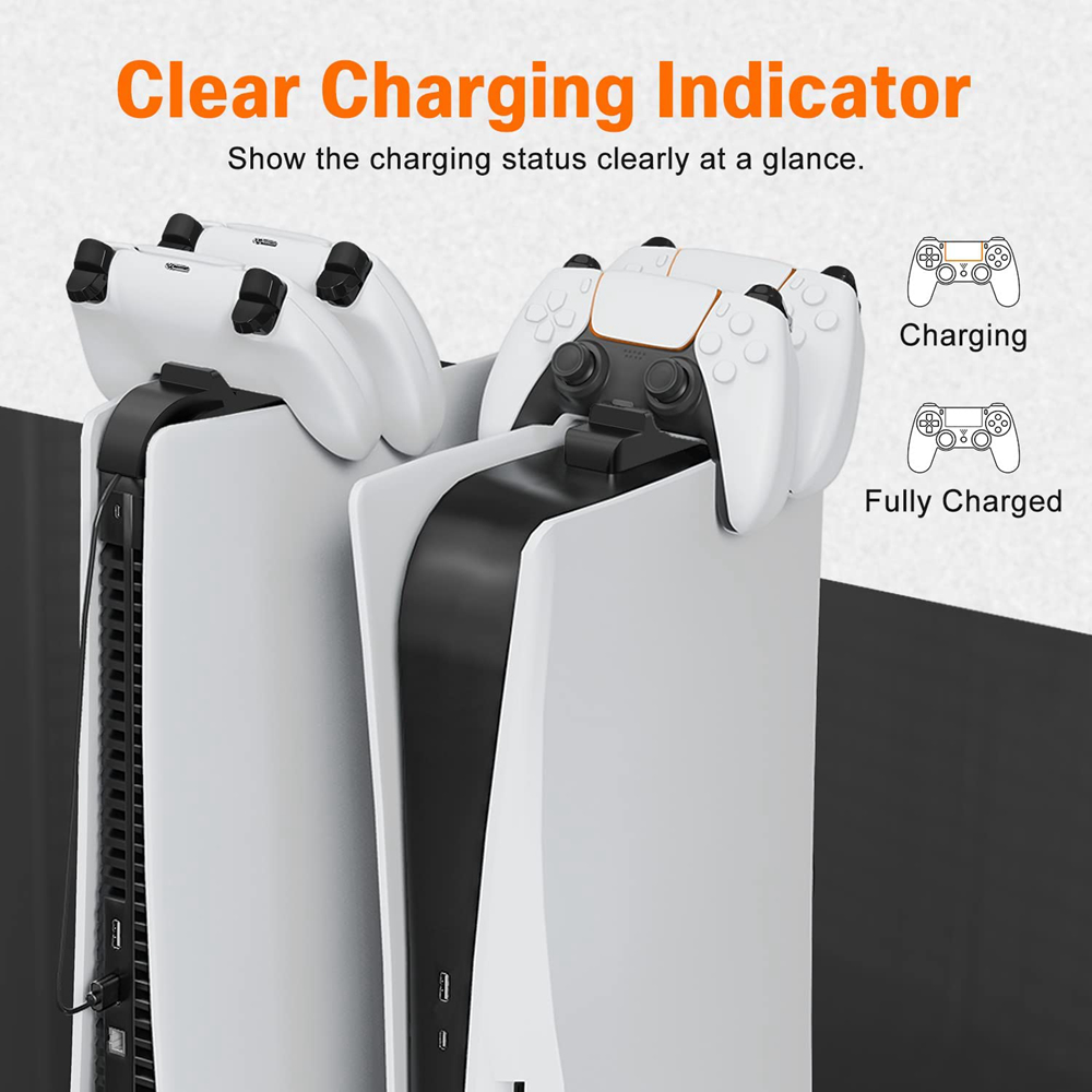 for PS5 Controller Charger Gam - Controller Charging Dock ulasan dan harga