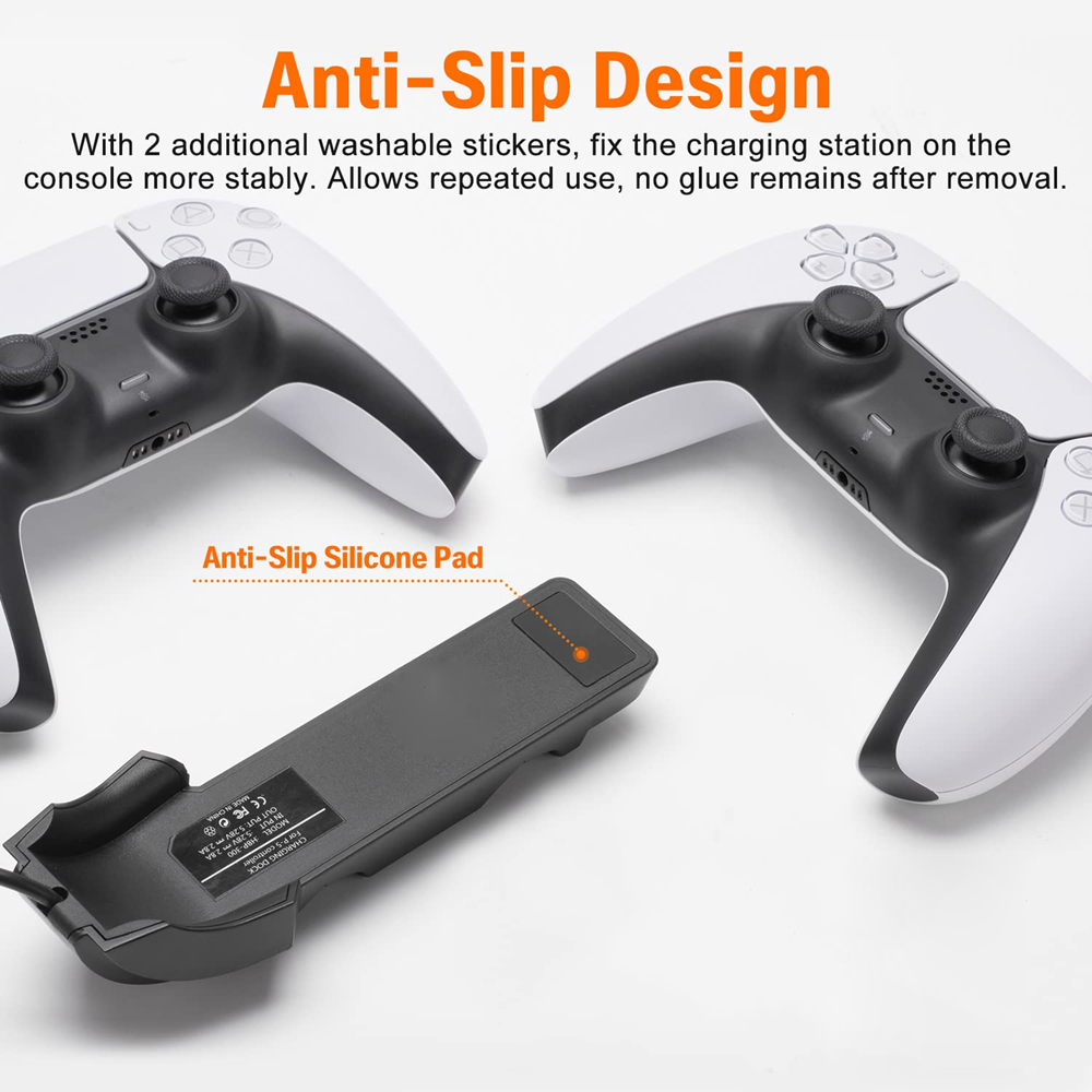 for PS5 Controller Charger Gam - Controller Charging Dock ulasan dan harga