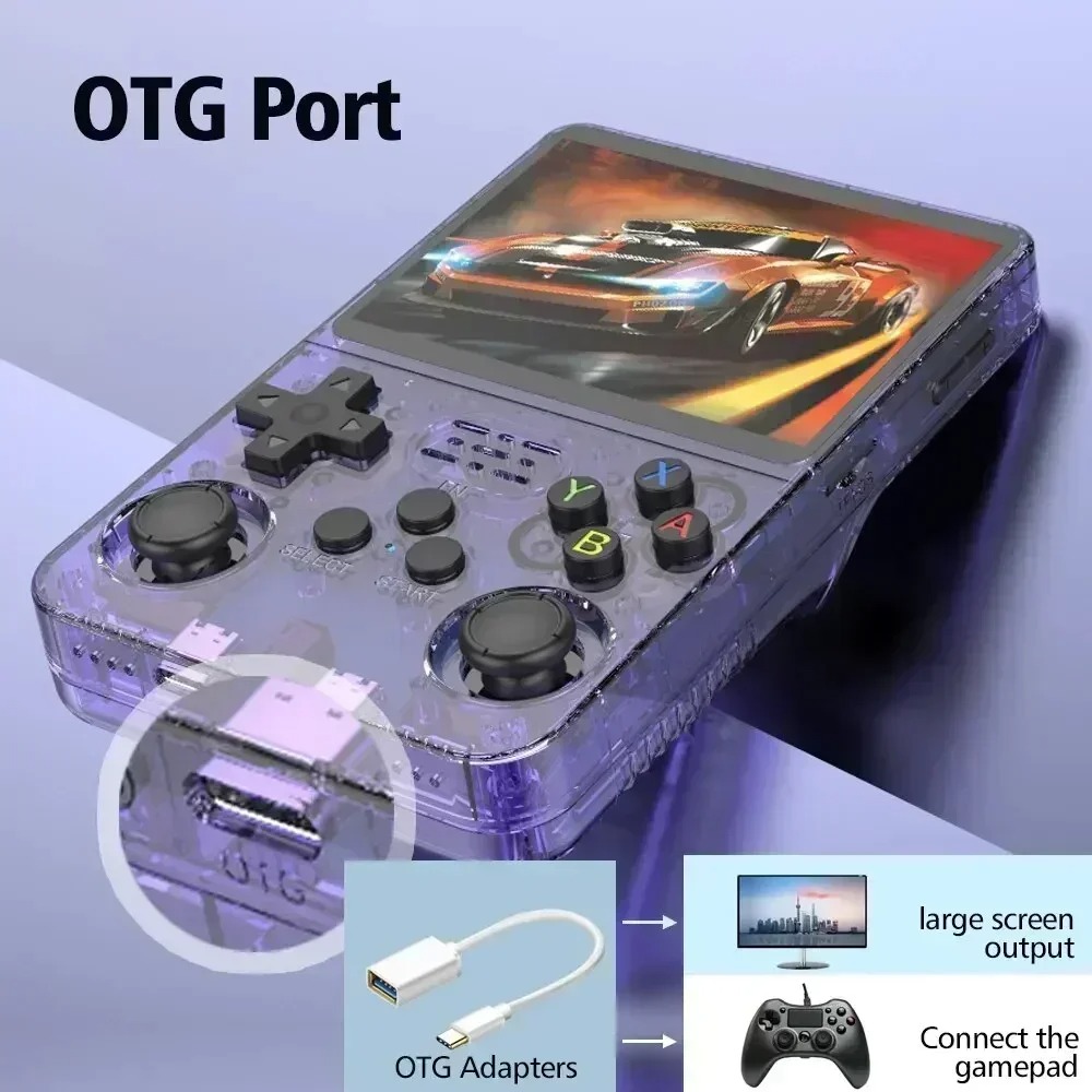 R36S Retro Game Console Arkos  - Gaming Console Old ulasan dan harga