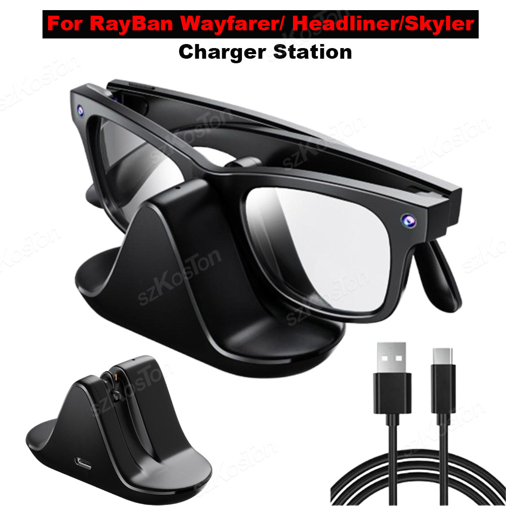 For Ray-Ban Meta Wayfarer/Head - Controller Charging Dock ulasan dan harga