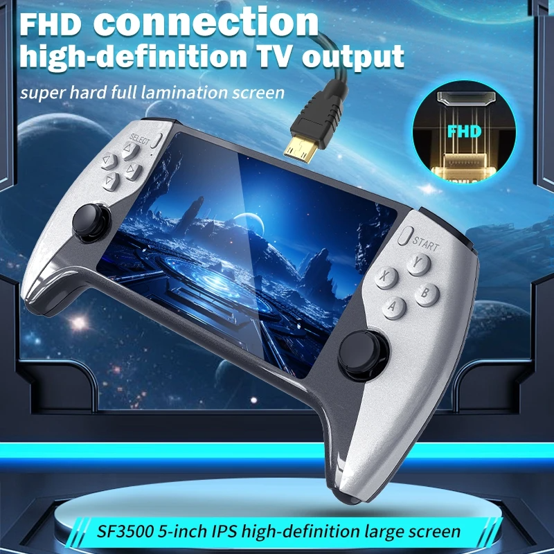 New SF3500 Retro Handheld Vide - Gaming Console Under 5000 ulasan dan harga
