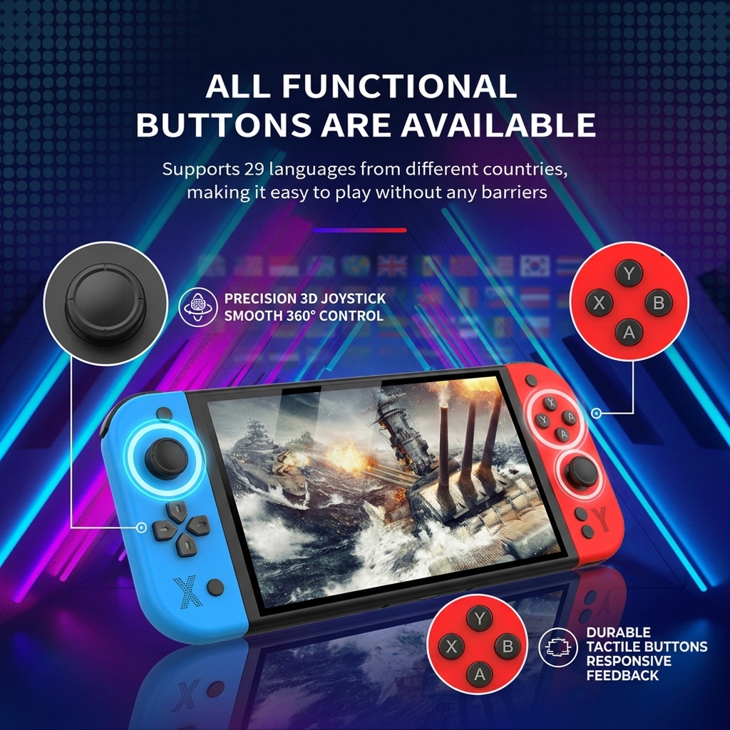 New G90 Retro Gaming Handheld  - Gaming Console For 10 Year Old ulasan dan harga