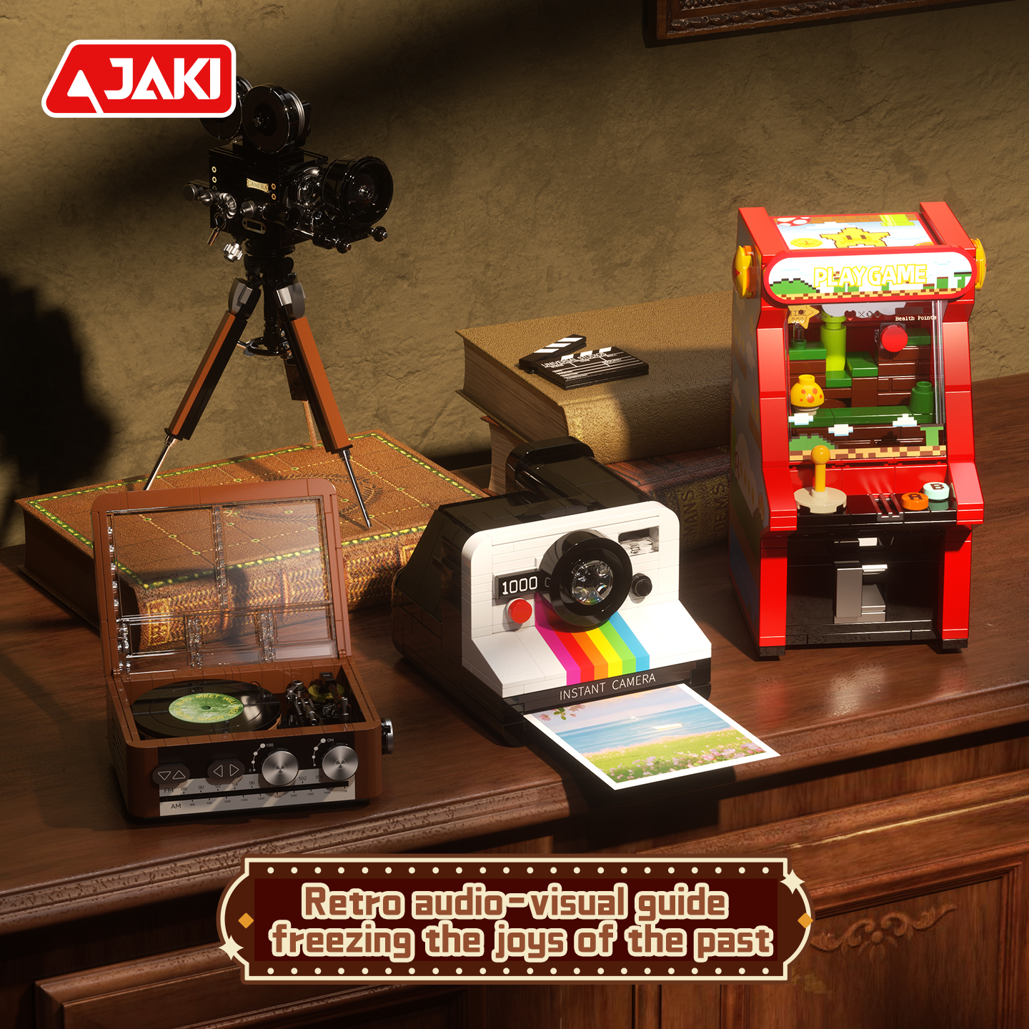 JAKI Retro Electronics Series  - Gaming Console Old ulasan dan harga
