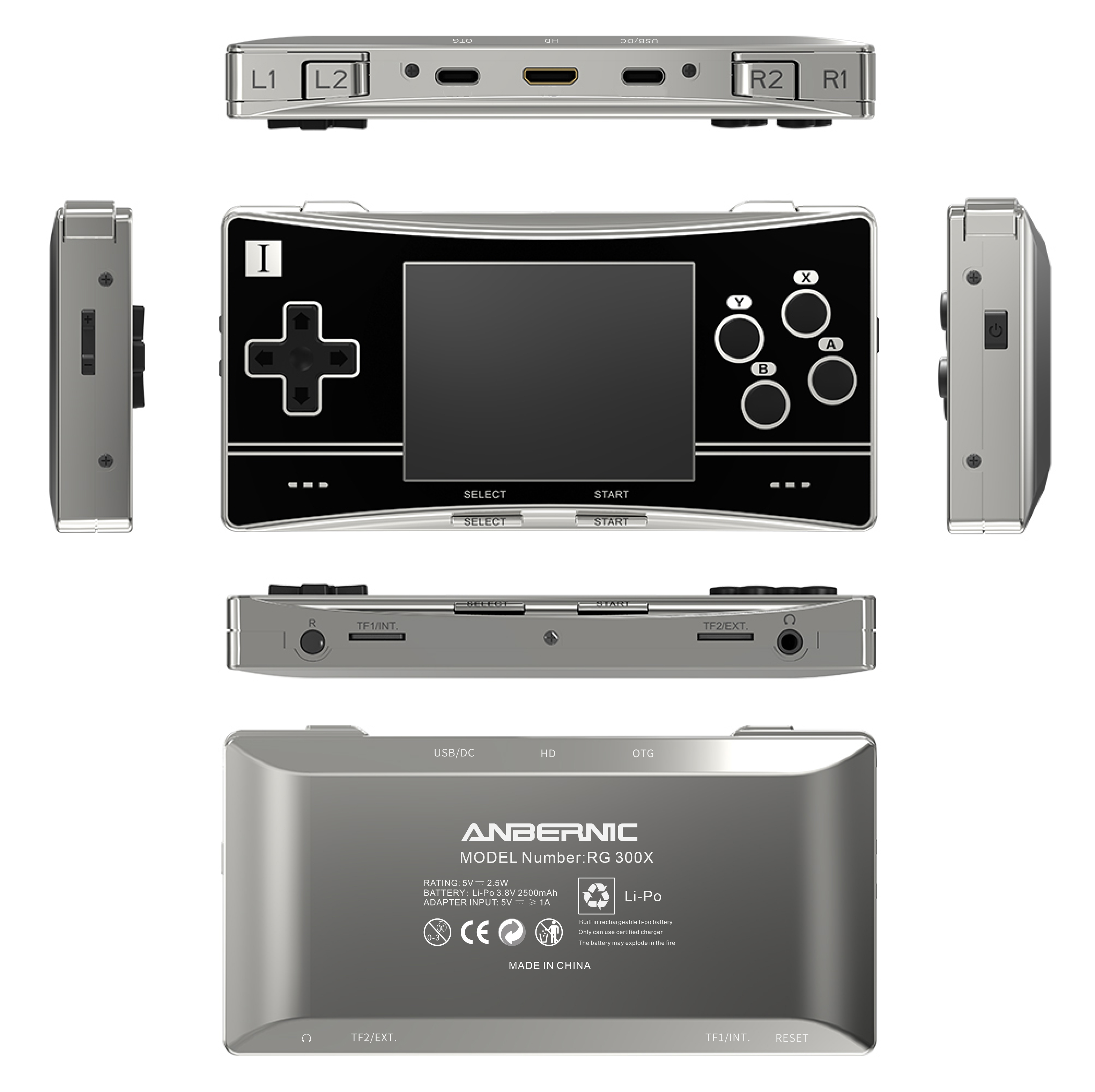New Anbernic RG300X Retro Port - Gaming Console Under 5000 ulasan dan harga
