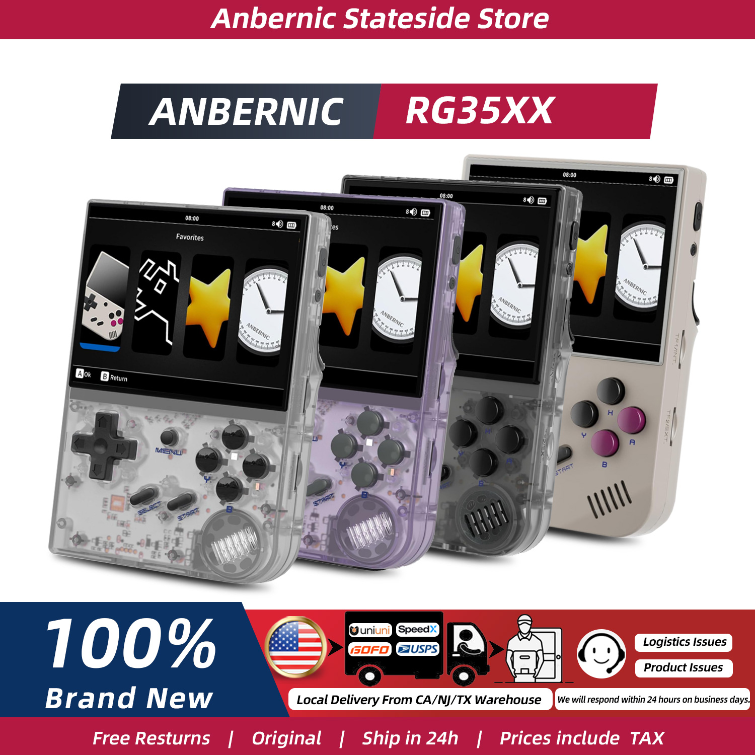 ANBERNIC RG35XX Handheld Game  - Gaming Console Under 5000 ulasan dan harga