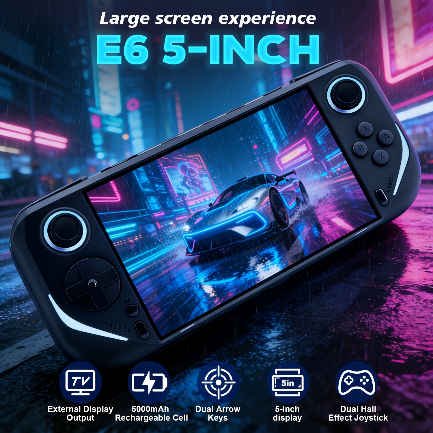 E6 Handheld Game Console — Por - Gaming Console Under 5000 ulasan dan harga