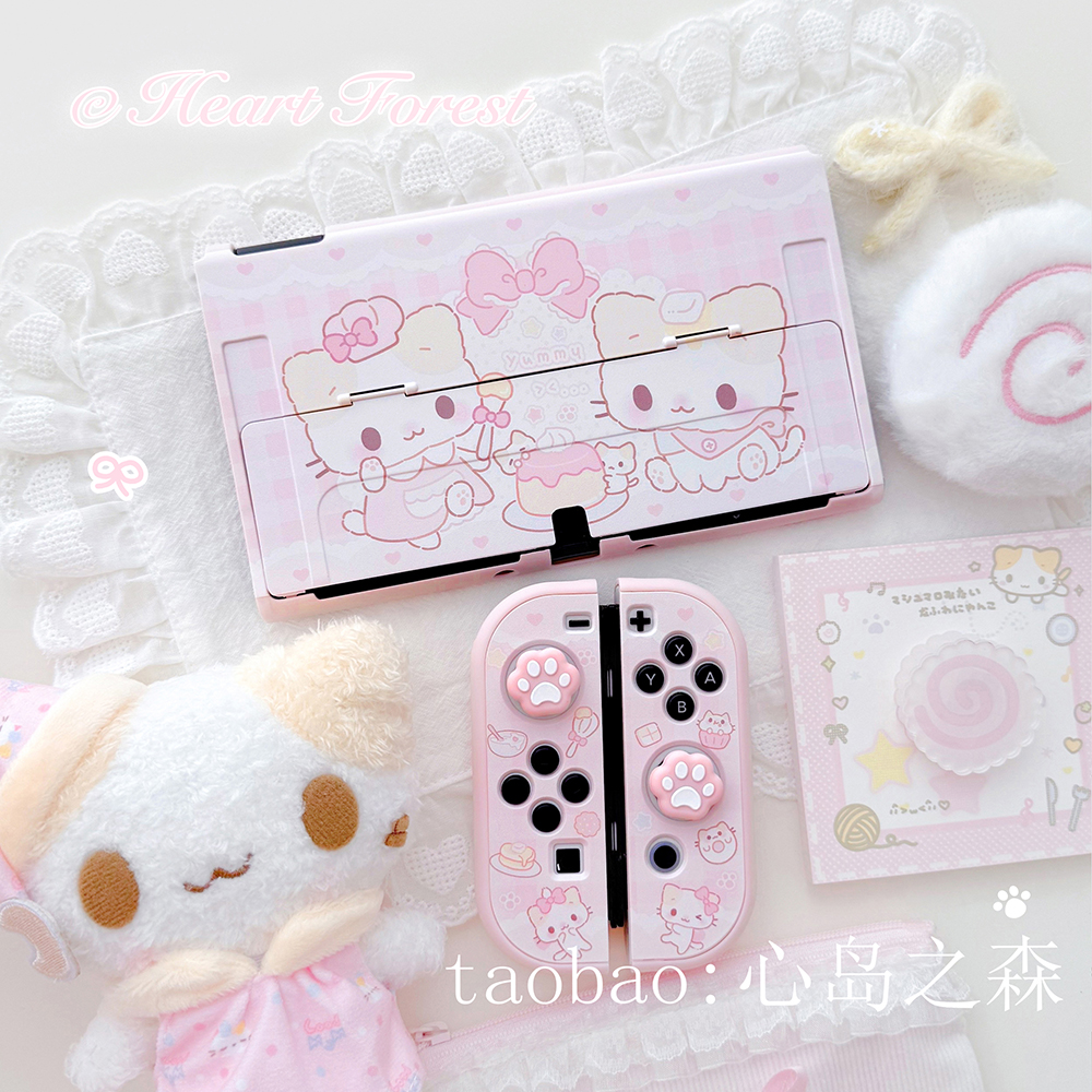 Hot Cotton Candy Cat Cute Swit - Gaming Console Japan ulasan dan harga