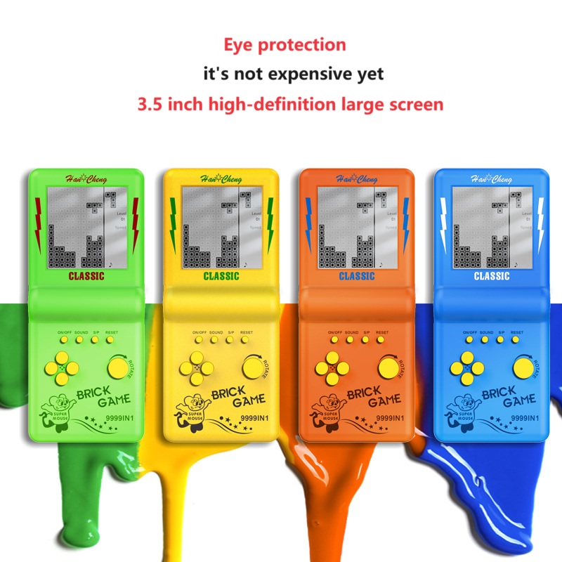 Russian Blocks Game Portable H - Gaming Console For 10 Year Old ulasan dan harga