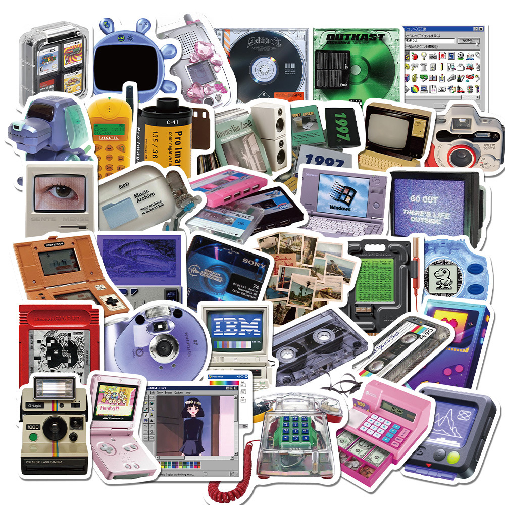 10/30/50pcs Retro Cute Phone C - Laptop Gaming Console ulasan dan harga