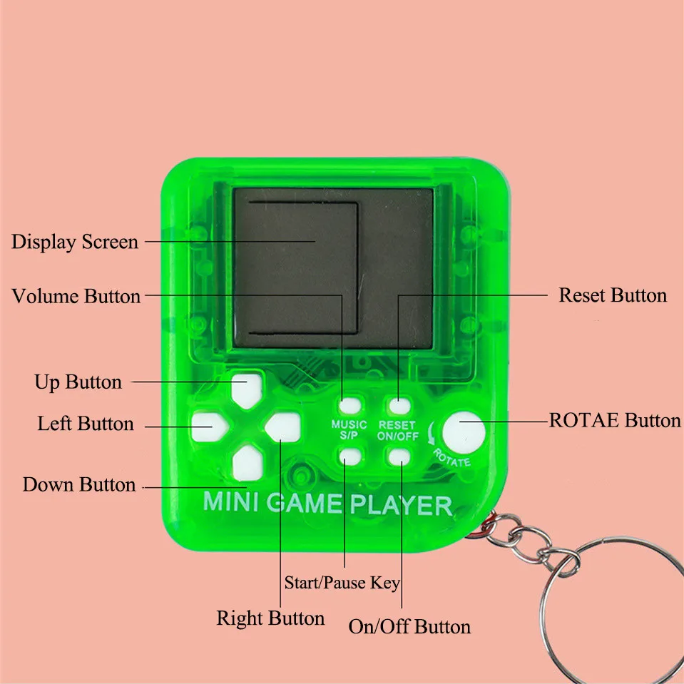 Retro Mini Handheld Game Playe - Gaming Console For 10 Year Old ulasan dan harga